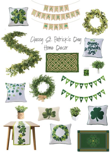 Saint Patricks Day Home Decor, St Patrick Day Porch Decor, St Patricks Day Room Decor, St Patricks Day Home Decor Ideas, Saint Patricks Day Decoration, St Patrick’s Day Porch Decor, St Patrick Day Decor, Saint Patrick's Day Decorations, St Patrick’s Day Mantle Decor