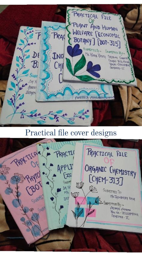 make your file cover beautiful 😻 File Cover, Organic Chemistry, Botany, Chemistry, Cover Design, Make Your, Make It Yourself, Quick Saves, Design