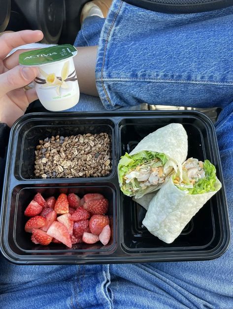 School Lunch Recipes, Healthy Lunch Snacks, Meal Prep Snacks, Healthy Lunch Meal Prep, Healthy Food Inspiration, Healthy School Lunches, Easy Healthy Meal Prep, Healthy Food Dishes, Healthy Food Motivation