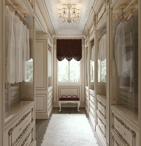 Victorian Dressing Room, Dream Closet Room, Victorian Style Decor, Gift Shop Interiors, Small Dressing Rooms, Victorian Room, Luxury Closets Design, Italian Architecture, Classic Bedroom