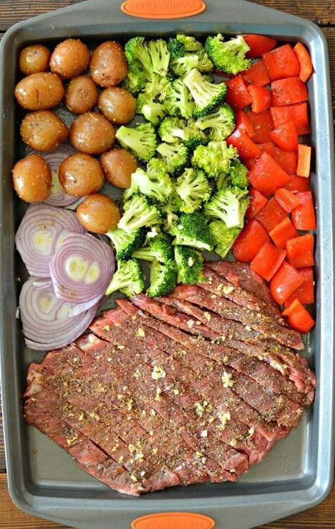 Easy Sheet Pan Recipes for Supper | The Taylor House Easy Sheet Pan Meals Healthy, Skirt Steak Sheet Pan Dinner, Cookie Sheet Dinners, Sheet Pan Meals Healthy, Recipes For Supper, Sheet Pan Suppers Recipes, Sheet Pan Suppers, Healthy Recipes For Diabetics, Pan Dinners