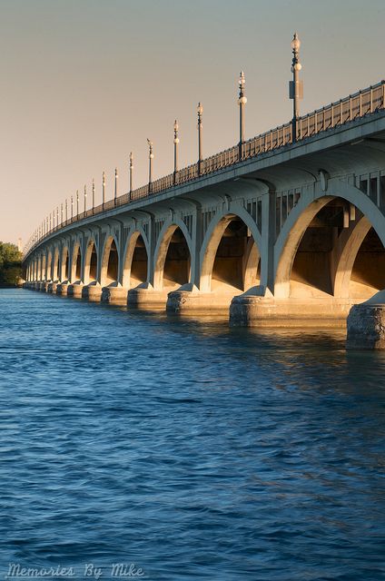 Douglas MacArthur Bridge - Belle Isle, Detroit, MI;  photo by memories_by_mike, via Flickr Belle Isle Detroit, Detroit Rock City, Douglas Macarthur, Detroit History, Detroit City, Detroit Area, Belle Isle, Michigan Travel, Michigan Usa