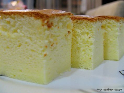 the batter baker: Classic Chiffon Cheesecake Chiffon Cheesecake Recipe, Chiffon Cheesecake, Palmier Cookies, Cheesecake Recipes Classic, Cheesecake Cake, Cheesecake Desserts, Chiffon Cake, Cake With Cream Cheese, Dessert Drinks