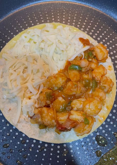 Gobernador Shrimp Tacos, Shrimp Gobernador, Tacos Al Gobernador Shrimp, Tacos Gobernador, Spicy Shrimp Tacos, Oaxaca Cheese, Homemade Beans, Chipotle Sauce, Spicy Shrimp