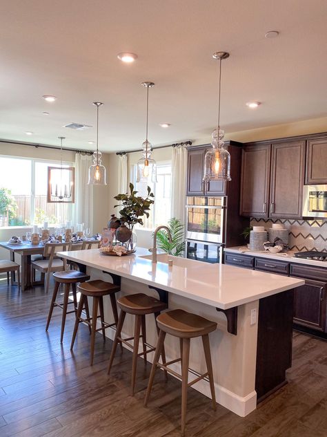 Eastridge at Whitney Ranch by Richmond American Homes - Okayest Moms Richmond American Homes Design Center, American Home Design, Richmond American Homes, Future Kitchen, Loft Spaces, Affordable Furniture, New Home Designs, Play Room, Ranch Style