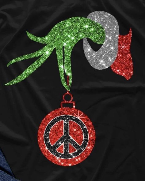 Grinch Sayings, Yin Yang Images, Hippie Christmas, Yoga Christmas, Christmas Peace, Feelin Groovy, Breakfast Platter, Merry Christmas Gif, Give Peace A Chance