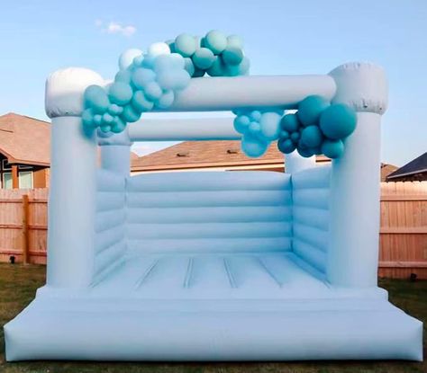 PRICES MAY VARY. 【Size】-- The size of blue bounce house is 13x13x10ft. Large enough for all kinds of party/events. 【Quality】-- Blue Bounce House is made of commercial grade PVC material which is waterproof and UV resistant, for better-bouncing fun and very easy to clean. Perfect for party/rental use. 【Quick operation 】 -- You can quickly inflate and deflate in less than five minutes, after is deflated, and easy to fold, easy to carry, and store 【Package】-- One Blue bounce house+one equipped 950 Blue Bounce House, Wedding Castle, Inflatable Bounce House, Inflatable Bouncers, Bouncy Castle, Air Blower, Kids Gift Guide, Party Events, 11th Birthday