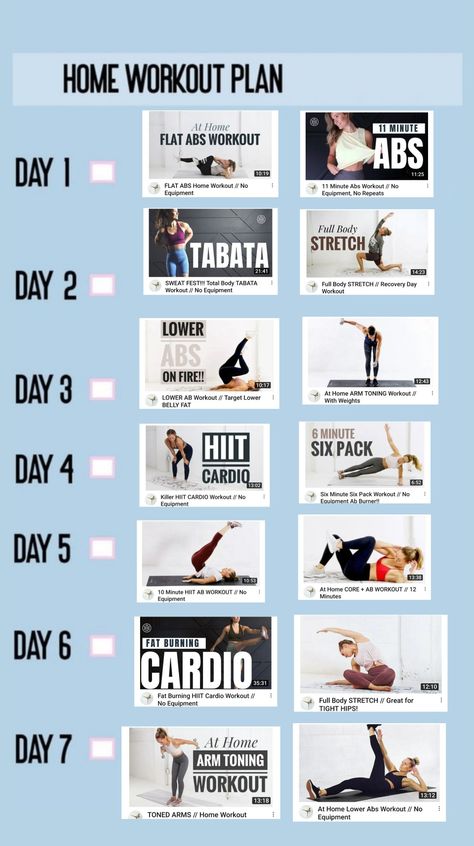 7 days workout abs, cardio, strench, arms, low abs 7 Days Workout, Heather Robertson, Abs Cardio, 7 Day Workout, Flat Abs Workout, Ab Day, Full Body Stretch, Workout Abs, Tabata Workouts