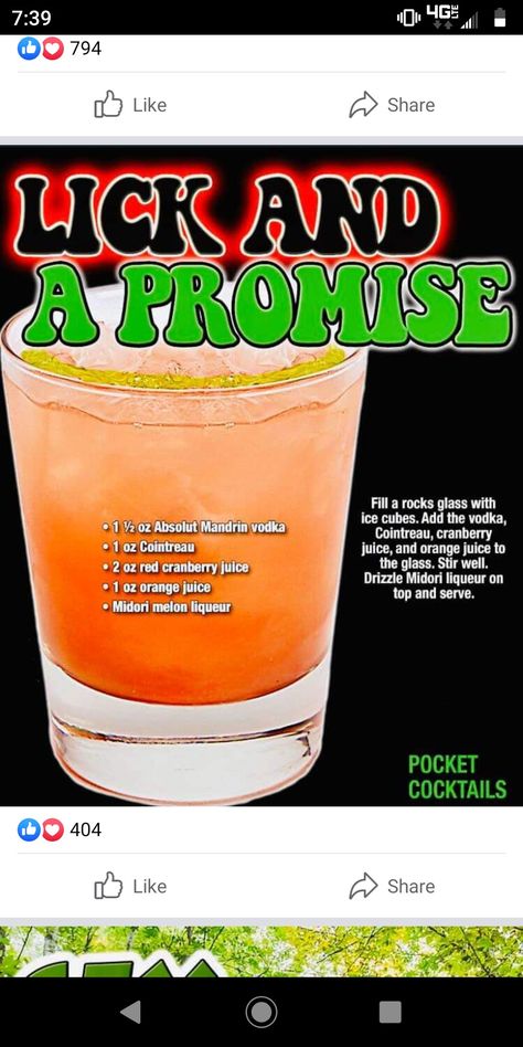 Fat Hooker Drink Recipe, Smirnoff Vodka Cocktails, Fat Hooker Cocktail, Fat Hooker Drink, Mom Drinks, Pocket Cocktails, Travel Tattoos, Cocktail Drinks Alcoholic, Party Drinks Alcohol