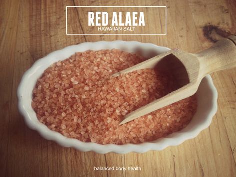 red alaea salt Red Salt, Red Algae, No Salt Recipes, My Good, Good Friends, Body Health, Health And Nutrition, Hawaii, Salt