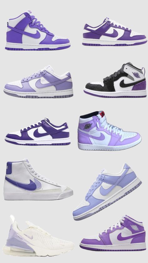 purple nike shoes Purple Nike Shoes, Παπούτσια Nike Free, Nike Shoes Women Fashion, Pretty Sneakers, Cute Nike Outfits, Nike Fashion Shoes, Preppy Shoes, Jordan Shoes Girls, Pretty Shoes Sneakers