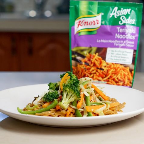 undefined Homemade Knorr Rice Sides, Copycat Knorr Chicken Noodles, Knorr Teriyaki Noodles Recipe, Knorr Teriyaki Noodles, Knorr Vegetable Mix Copycat, Teriyaki Noodles Recipe, Knorr Butter And Herb Pasta Copycat, Teriyaki Noodles, Scotch Bonnet Pepper