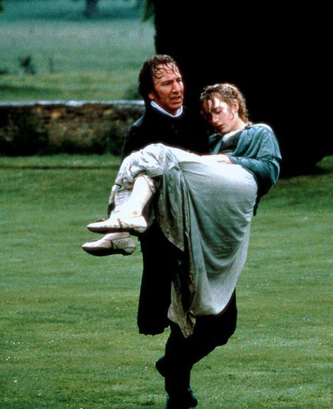 Alan Rickman & Kate Winslet in Sense and Sensibility Colonel Brandon, Novel Romance, Jane Austen Movies, Little Dorrit, Classic Novels, Sense And Sensibility, Jane Austin, Jane Austen Books, Movie Moments