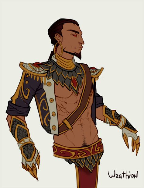 Middle Eastern Character Design, Dnd Male Character, D D Character Ideas, Male Character, Fantasy Male, Skyfall, Character Design Male, Dnd Characters, Character Portraits