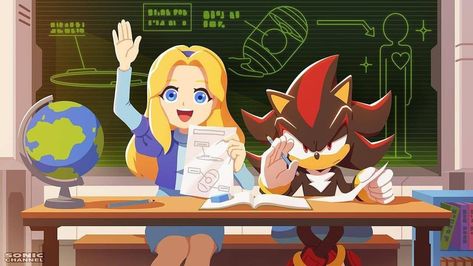 Sonic Channel, Big The Cat, Shadow And Maria, Hedgehog Game, Shadow Sonic, Sonic Adventure 2, An Open Book, Sonic Heroes, Sonic Fan Characters