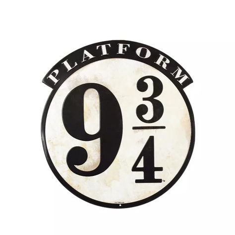 Platform 9 3/4 Sign - Harry Potter - Spirithalloween.com Platform 9 3/4 Sign, Steampunk Mens Costume, Steampunk Womens Costume, Disney Baby Costumes, Harry Potter Sign, Safari Costume, Reaper Costume, Werewolf Costume, Light Up Costumes