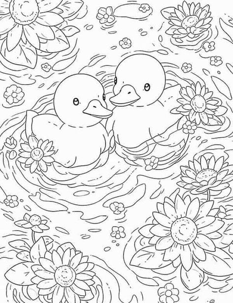 Premium Vector | Sea life coloring page illustration and print design,#Coloring #Coloring book #AdultColoring #ChildrenColoring Coloring Pages Aesthetic Ocean, Colouring Pages For Adults Aesthetic, Aesthetic Colouring Pages, Lily Pad Coloring Page, Sea Coloring Pages, Relax Coloring Pages, Printable Spring Coloring Pages, Aquatic Coloring Pages, Pages Aesthetic