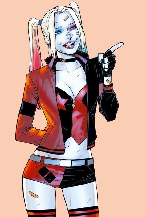 New 52 Harley Quinn, Harley Quinn Full Body Picture, Harley Quinn New 52, Harley Quinn Comic Art, Comic Harley Quinn, Harley Quinn Fanart, Harley Quinn Dc Comics, Joker Y Harley Quinn, Harleen Quinzel