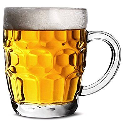 The Great British Half Pint Dimple Mug 10oz / 285ml - Pack of 4 - Traditional Beer Tankards: Amazon.co.uk: Kitchen & Home British Beer, Beer Gift, Ice Cold Beer, Unique Cocktails, Beer Fest, Half Pint, Cricket Equipment, German Beer, Beer Festival