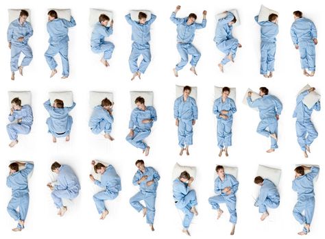 Everyone has a sleeping position that they swear by — whether it’s on their back, stomach, side (the obviously superior position), at a diagonal, or sprawled over their bed in random directions. And… Sleeping Pose, Fetal Position, Side Sleeping, How To Shade, When You Sleep, Sleeping In Bed, Sleeping Positions, Body Reference, Improve Sleep