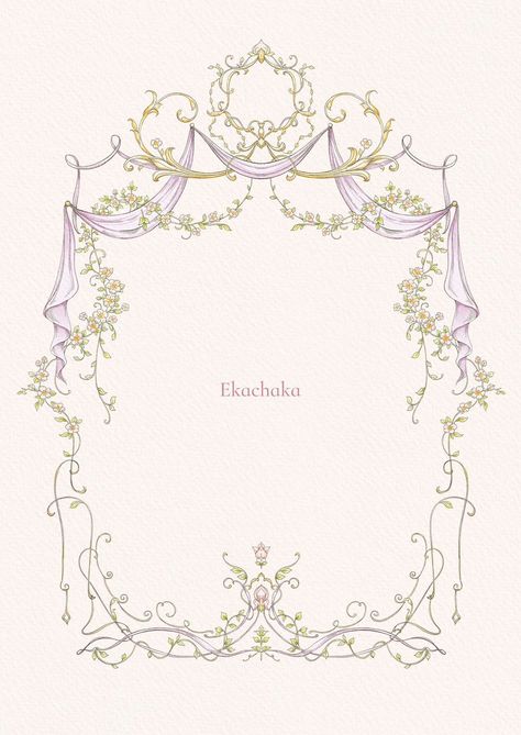 Dainty Floral Background, Princess Background, Wedding Stationary Design, Wedding Illustration Card, Frames Design Graphic, Bride Preparation, Baby Print Art, Floral Cards Design, Baby Theme