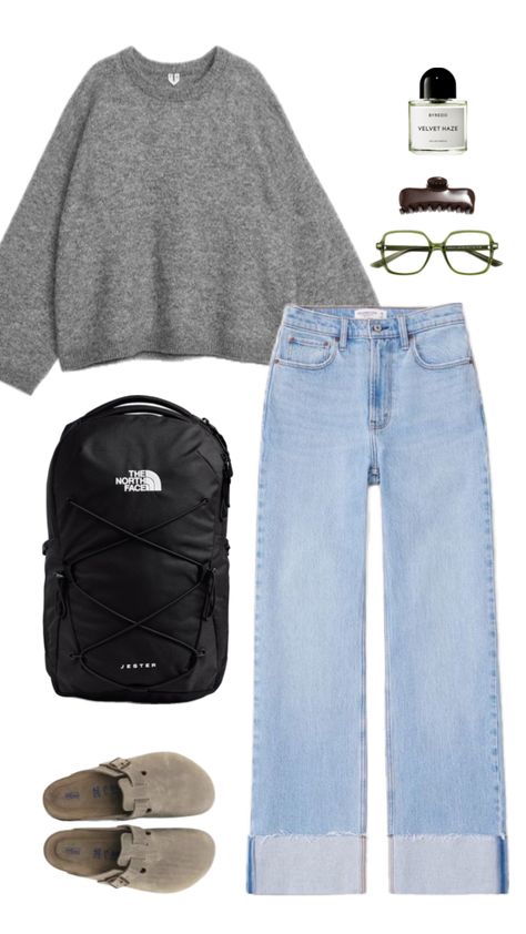 study fit Study Fits, Study Outfit, Summer Study, Closet Fashion, Really Cute Outfits, Casual Style Outfits, Polyvore Outfits, Fall Winter Outfits, Outfit Inspirationen