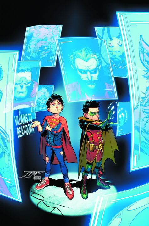 SUPER SONS #10 Robin Batman, Super Sons, Dc Rebirth, Univers Dc, Damian Wayne, Batman Family, Jason Todd, Batman And Superman, Detective Comics