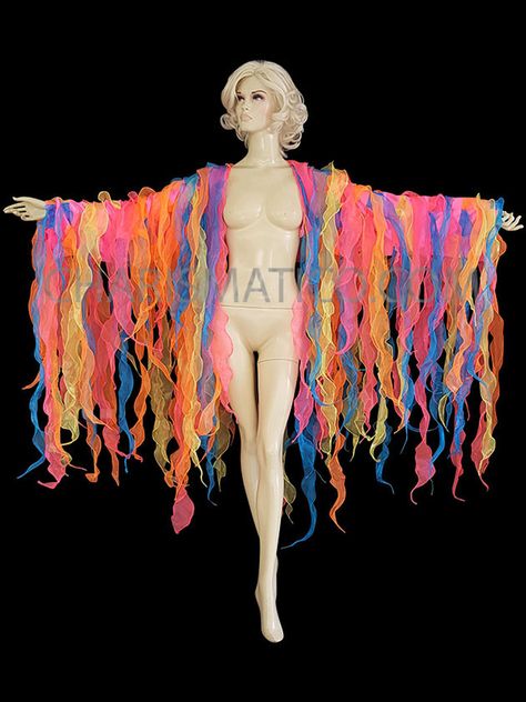 Coats, Jackets, Tuxedos, Vests, Capes & Boleros | Charismatico - Page 12 Bird Set Free, Rainbow Costumes, Organza Jacket, Stage Costume, Sequin Jacket, Tuxedos, Gay Pride, Dance Wear, Night Out