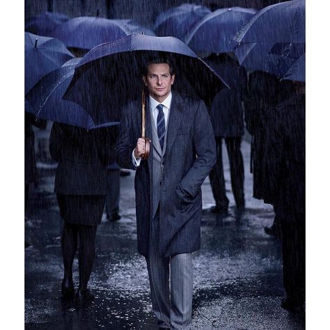 Repost @vanityfair 🖤🖤🖤 Photo by @samjonespictures #pasotti #umbrella #bradleycooper #rosinaperfumery #glyfada #greece Vanity Fair Magazine, Umbrella Man, Under The Rain, Under My Umbrella, Pinstripe Suit, Bradley Cooper, Sharp Dressed Man, Gentleman Style, Magazine Photography