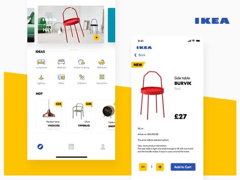 IKEA mobile experience redesign Ikea App, Ios Apps, Ux Ui, Ui Design, App Design, Creative Professional, Global Community, Ios, Lab