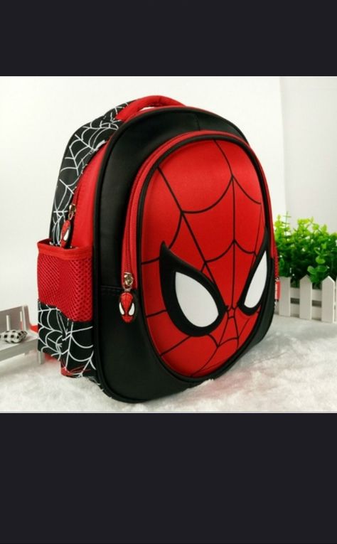 Spiderman Backpack, Boys Backpack, Spiderman Cartoon, Kindergarten Backpack, Children Cartoon, Cartoon Bag, Boys Backpacks, Bag Boys, Waterproof Backpack