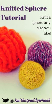 Knit Ball Pattern, How To Knit A Ball, Knitted Ball, Material Crafts, Animal Knitting, Knit Toys, Beginner Knitting, Crochet Ball, Mattress Stitch