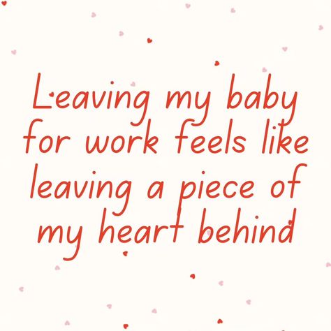 Even now, I remember the bittersweet day I returned to the office after maternity leave. Leaving my little one after those precious months of cuddles and coos felt like leaving a piece of myself behind. But onto new adventures, and I knew these moments of separation would make coming home all the sweeter. Sending love to all the mamas out there❤️❤️ End Of Maternity Leave Quotes, Maternity Leave Quotes, Leaves Quotes, Leaf Quotes, Ending Quotes, Proud Mom Quotes, Motherhood Quotes, Tough Decisions, Sending Love