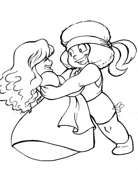 Garnet Steven Universe, Manga Coloring Book, Ruby And Sapphire, Steven Universe Drawing, Kid Coloring Page, Steven Universe Characters, Drawing Cartoon Characters, Disney Sketches, Cartoon Coloring Pages