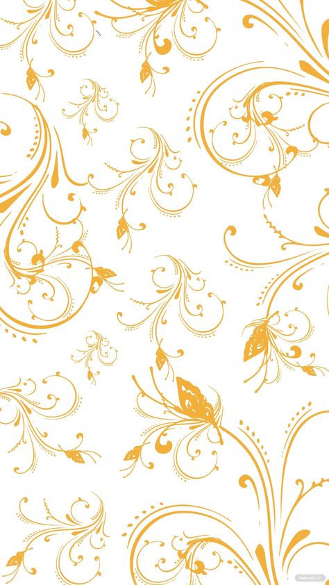 Free Gold And White Floral Background Gold And White Background, White And Gold Background, Blue And Gold Background, White Floral Background, Printable Design Paper, Gold Flower Pattern, White Pattern Background, White And Gold Wallpaper, Royal Background