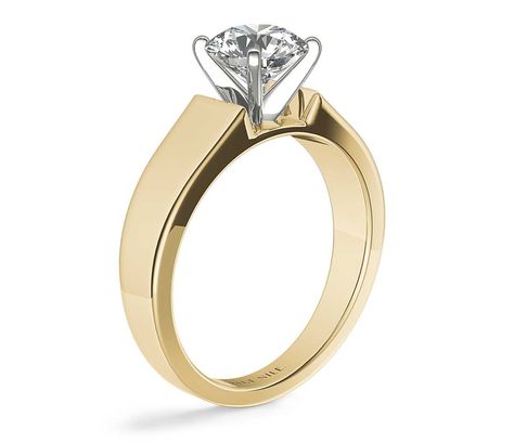 Build Your Own Ring - Setting Details | Blue Nile 18k Gold Engagement Ring, Wedding Rings Round, Yellow Gold Solitaire, Classic Wedding Rings, Solitaire Setting, Mens Gold Bracelets, White Gold Wedding Rings, Platinum Engagement Rings, Rose Engagement Ring