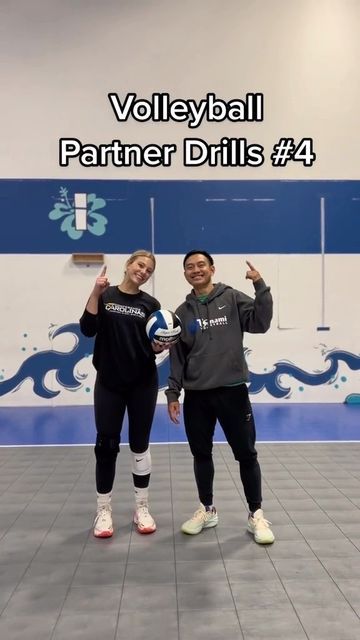 Thong Do on Instagram: "Tag a friend you would do these with! 🏷️ @rachel_mcglamery #volleyball #volleyballdrills #volleyballplayers #volleyballcoach #volleyballlife" Volleyball Drills For Two People, Fun Volleyball Drills Team Building, 2 Person Volleyball Drills, Volleyball Partner Drills, Volleyball Drills With A Partner, Volleyball Coach Outfit, Volleyball Drills For Practice, Setting Drills Volleyball, Volleyball Basics