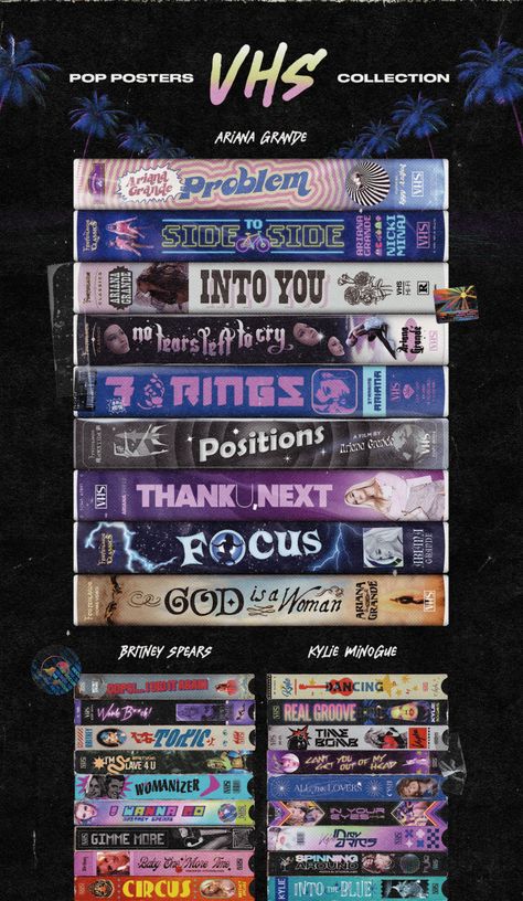 Y2k Magazine, Vhs Collection, Graphic Design Music, Layout Book, Music Poster Design, Grunge Music, Pop Posters, Ariana Grande Wallpaper, Vintage Newspaper