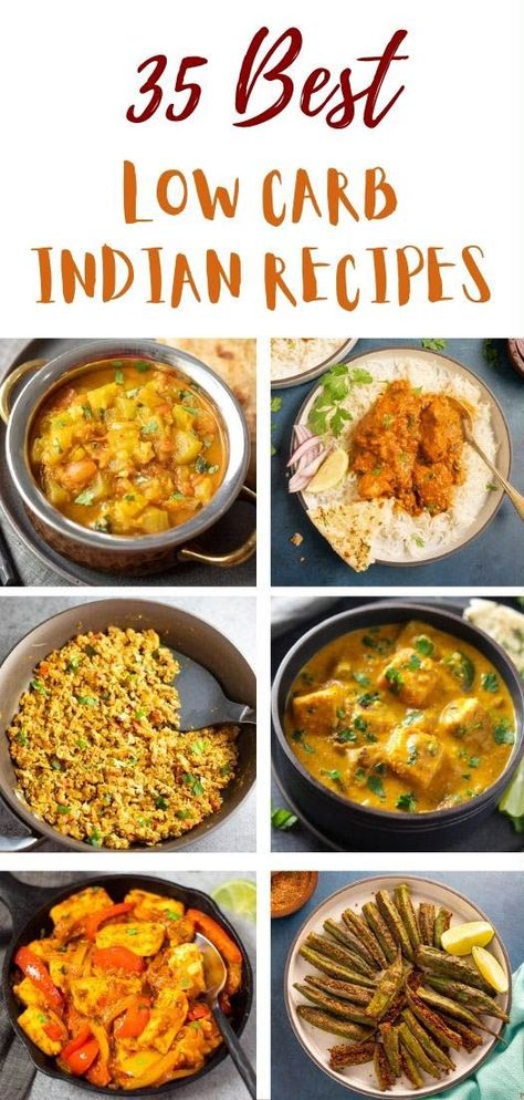 collection of best Indian Low Carb Recipes Low Carb Indian Food, Indian Healthy Recipes, Food Keto Recipes, Indian Diet Plan, Indian Diet Recipes, Instant Pot Recipes Vegetarian, Indian Instant Pot, Healthy Eating Books, Indian Veg Recipes