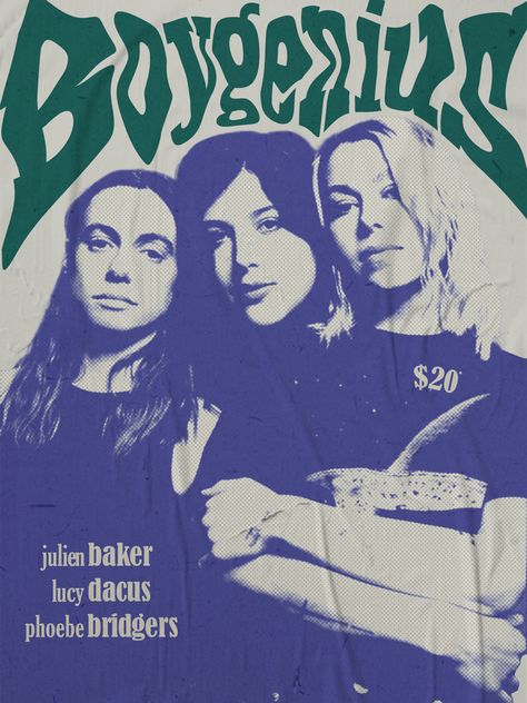 Poster Prints Boygenius, Music Posters Phoebe Bridgers, Poster Prints Phoebe Bridgers, Phoebe Bridgers Wall Prints, Boygenius Wall Art, Boygenius Poster Print, Boygenius Poster Vintage, Phoebe Bridgers Poster Print, Lizzy Mcalpine Poster Prints