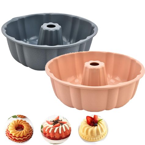 PRICES MAY VARY. 🍰Food Grade Silicone:Our 10 Inch Fluted Tube Cake Pans is made of food-grade silicone material, non-toxic and odorless, safe for food contact, ensuring your cakes are healthy and harmless. 🍰High Temperature Resistant:Silicone material has excellent high temperature resistance, suitable for baking all types of cakes and pastries, making your baking experience easier. 🍰easy to release mold:Our Nonstick Bakeware has a smooth surface and non-stick design, the cake can be easily r Bundt Cake Pans, Tube Cake, Jello Gelatin, Tube Cake Pan, Bundt Pans, Stick Design, Silicone Bakeware, Bundt Cake Pan, Cake Molds