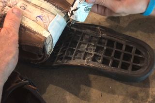 What Is the BEST Glue for Sole Shoe Repair??? : 3 Steps - Instructables Best Glue For Shoe Repair, Shoe Repair Diy, Shoe Sole Repair, Ranch Boots, Shoe Goo, Best Glue, Shoes Fall, Shoe Sole, What To Use