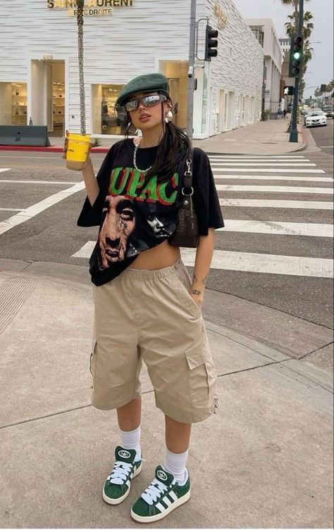 Looks Hip Hop, Ropa Hip Hop, Mode Hipster, Stile Hip Hop, Outfits Streetwear, Tomboy Style Outfits, Looks Street Style, Streetwear Fashion Women, Swaggy Outfits