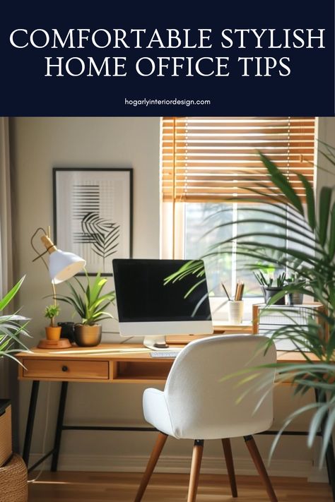 This pin offers stylish tips for an inviting home office, blending comfort and functionality for remote work success. Workspace Design Ideas, Home Office Style, Ergonomic Furniture, Dining Room Colour Schemes, Vibe Rooms, Stylish Home Office, Office Tips, Bedroom Colour Palette, Desk Layout