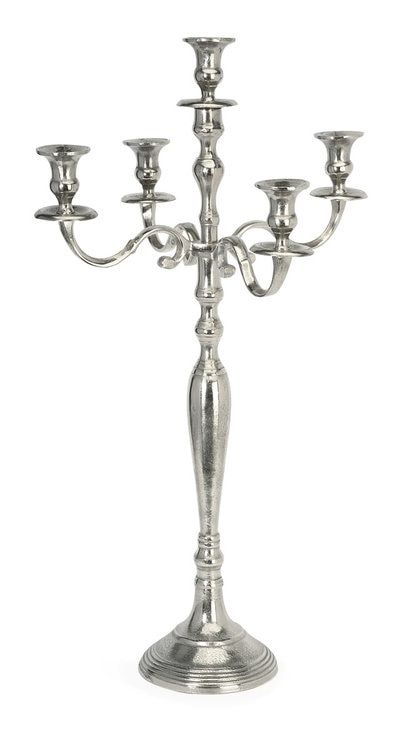 Pedis Aluminum Candle Stand 84215 Silver Candle Stand, Candelabra Wedding, Make In India, Gold Home Accessories, Metal Candelabra, Candle Stands, Wedding Chandelier, Jewelry Decor, Candle Sticks