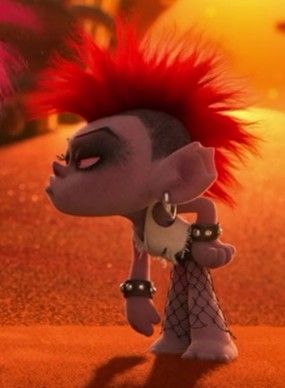 Viva X Barb Trolls, Riff Trolls, Trolls Pfps, Queen Barb Trolls, Barb Trolls, Rock Trolls, Trolls Art, Queen Barb, Trolls Dreamworks