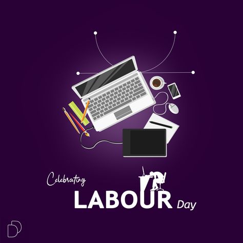 Ad Agency Graphic creative regarding International Labour Day. Labour Day Creative, Labour's Day, Indian Bridal Wear Red, International Labour Day, Boyfriend Instagram, Social Media Branding Design, Social Media Ads, Marketing Poster, Social Media Advertising Design