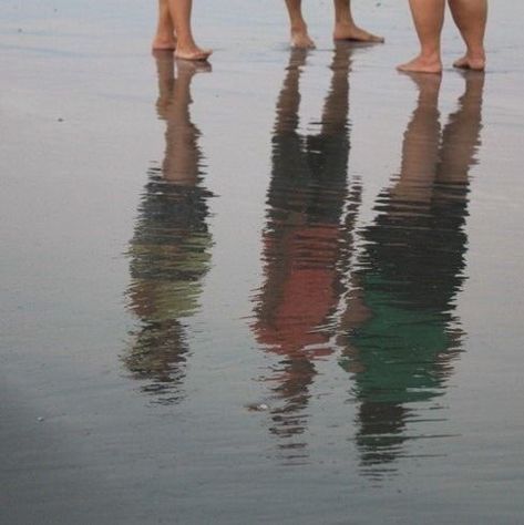 Beach Reflection, Moon Gemini, Libra Moon, Gemini Rising, Reflection Photography, Cap Ferret, Sopot, Cinematic Photography, Summer Feeling