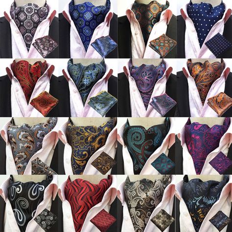 Bolo Tie Men, Cravat Tie, Pocket Square Wedding, Ascot Ties, Slim Fit Suit Men, Paisley Flower, Tuxedo For Men, Mens Formal, Mens Neck Ties