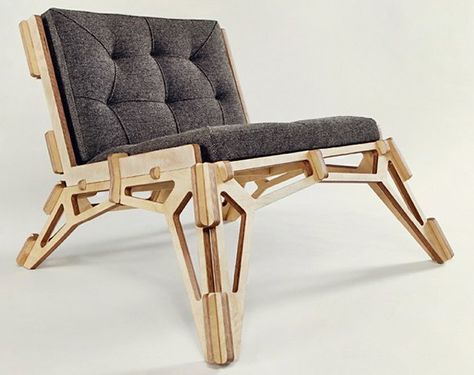 Cnc Furniture Plans, Dorm Room Hacks, Cnc Furniture, Swedish Furniture, Room Hacks, Eco Friendly Furniture, Lounge Chair Design, Design Apartment, Plywood Furniture